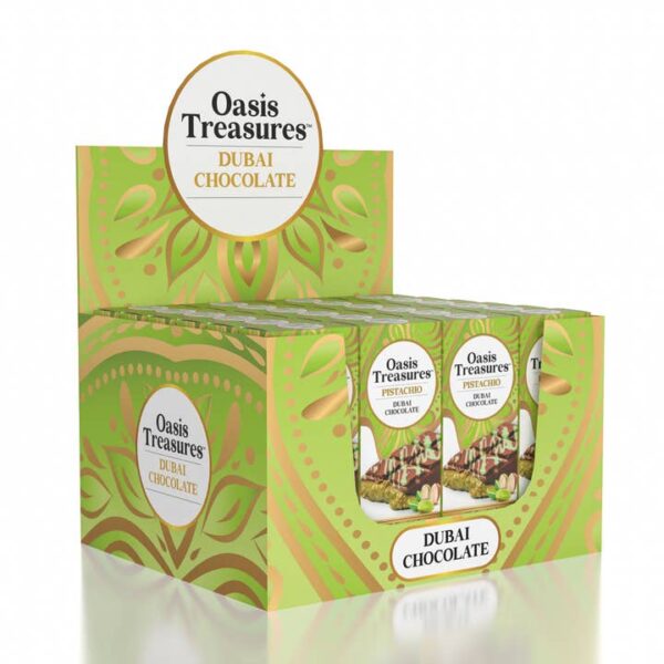 Dubai Chocolate Bar Pistachio By Oasis Treasures in New Pdq - Image 4