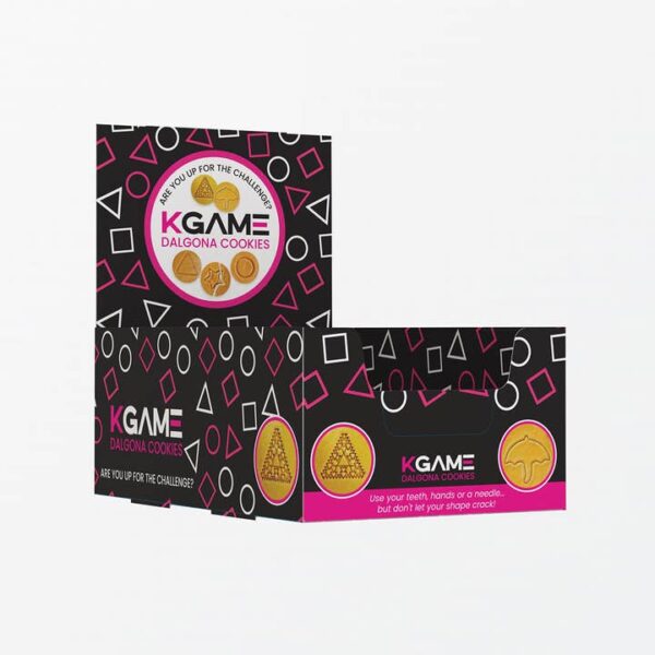 Kgame Dalgona Cookie Tin (2 Cookies) Viral Season 1 in Pdq - Image 3