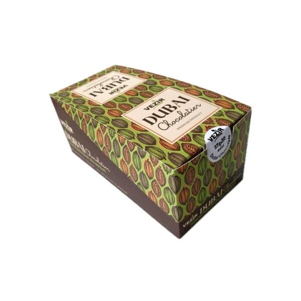 Pistachio Praline Dubai Chocolate Bar – Crispy & Nutty Delight 37gr - Image 2