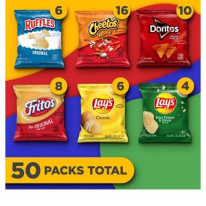 Frito-Lay Classic Mix Variety Pack Chips, 50CT