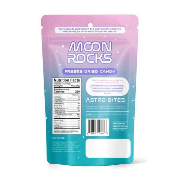 Moon Rocks Freeze Dried Candy - Astro Bites (Gummy Bites) - Image 2