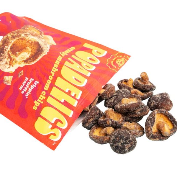 Crunchy Mushroom Chips- Trippin Truffle Parm - Image 4