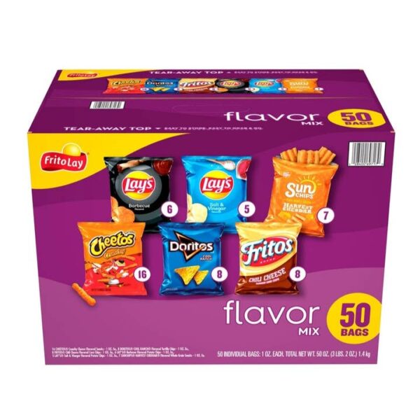 Frito-Lay Flavor Mix Variety Pack Chips, 50CT - Image 3