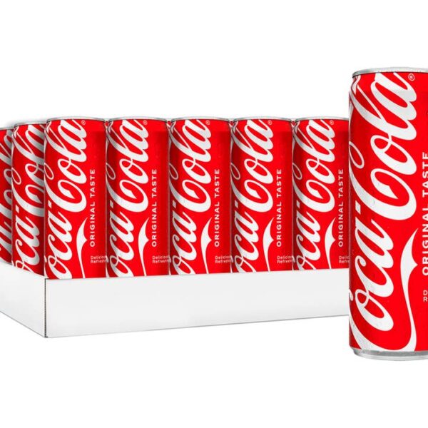 Coke Slim Can 24pc 12oz